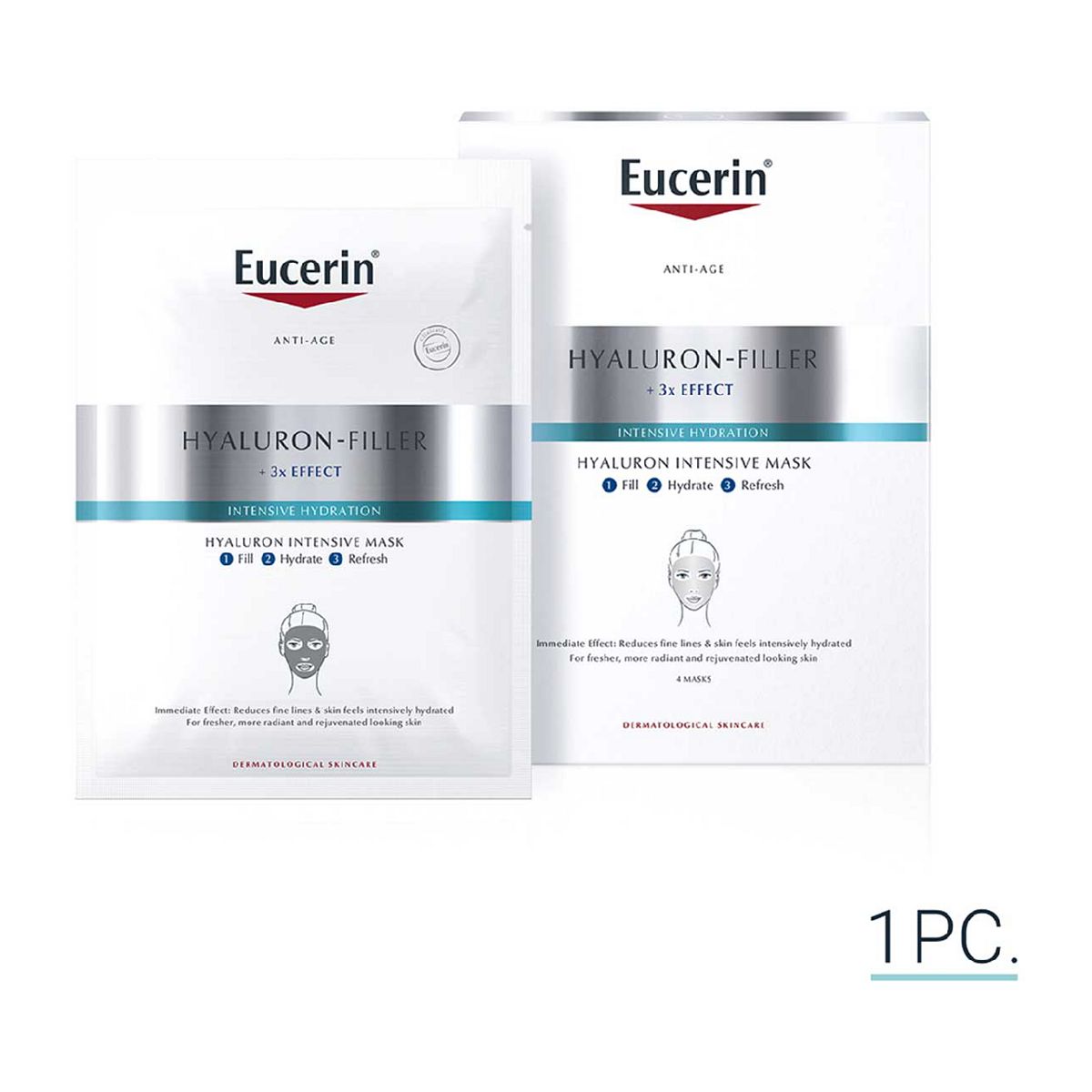Eucerin Hyaluron-Filler Anti-Ageing Intensive Face Sheet Mask 1Pc
