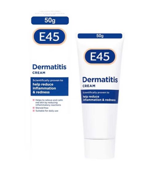 E45 Dermatitis Repair Cream to reduce inflammation 50g