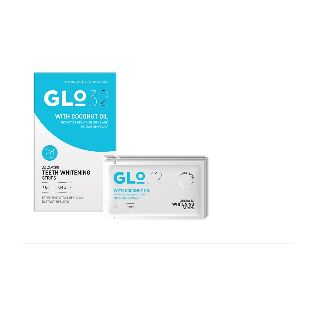 Glo32 Teeth Whitening Strips X28