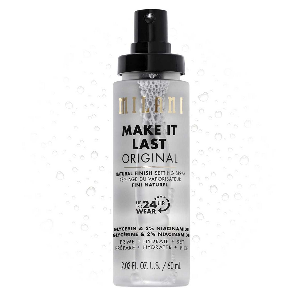 Milani Make It Last Setting Spray Prime + Correct Set 60ml