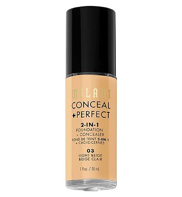 Milani Conceal + Perfect 2-In-1 Foundation 03 Light Beige 03 Light Beige