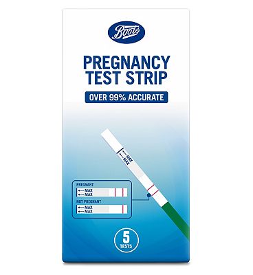 Boots Pregnancy Test Strips - 5 tests