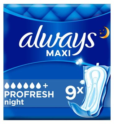 Always Maxi Profresh Night Sanitary 