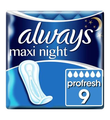 Always Maxi Profresh Night Sanitary 