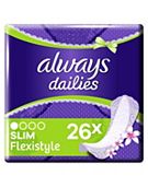 Always Dailies Panty Liners To Go Scented X20, Toiletries