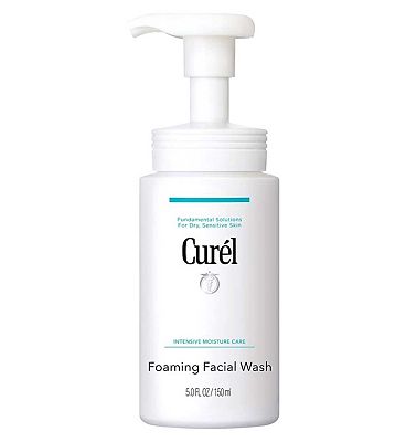 Curl Foaming Facial Wash 150ml for Dry, Sensitive Skin