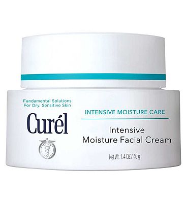 Curl Intensive Moisture Facial Cream 40g for Dry, Sensitive Skin