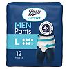 BOOTS mens LARGE Staydry disposable pull up pants, pack of 12 NEW