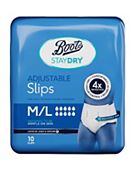 Boots Staydry Night Pants Small - 160 Pants (16 Pack Bundle