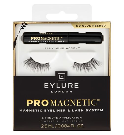 Eylure Pro Magnetic Eyeliner & Lash System - Faux Mink Accent