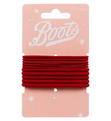 Boots Kids ponybands red thin/thick 10s