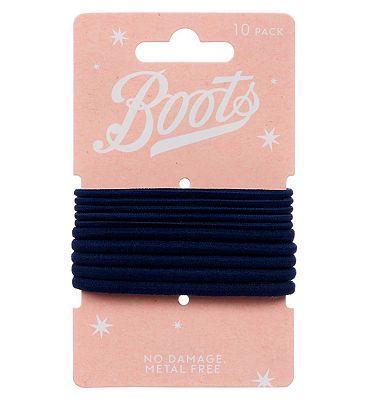 Boots Kids ponybands navy thin/thick 10s