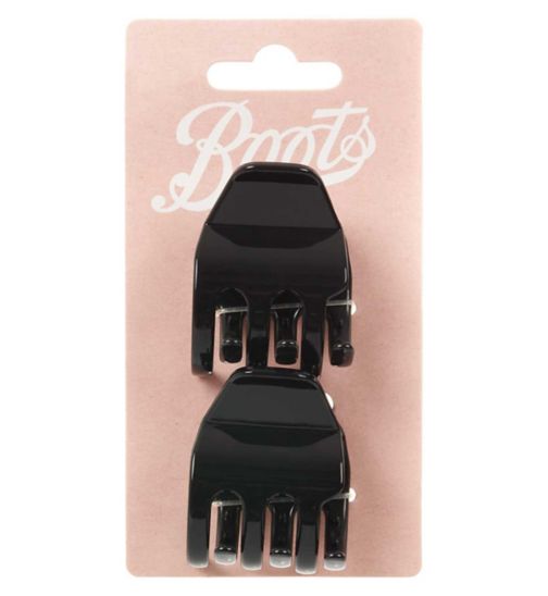 Boots jaw clips black small 2s