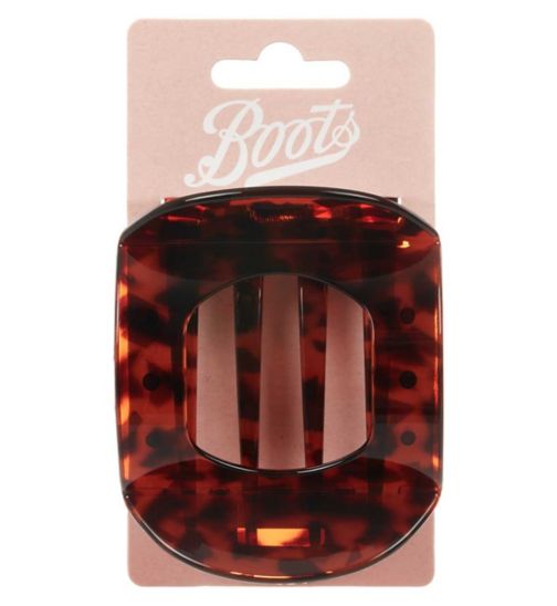 Boots side style jaw clip tortoiseshell
