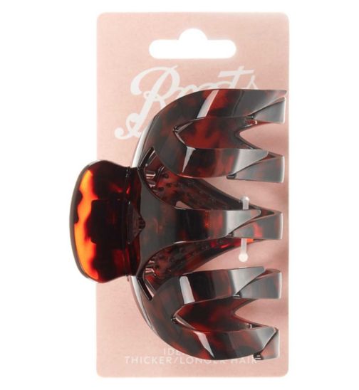 Boots Large Hair Claw for Thick Hair - Tortoiseshell