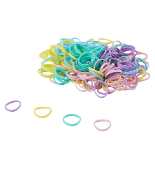 Boots Kids Hair Polybands Coloured 200s