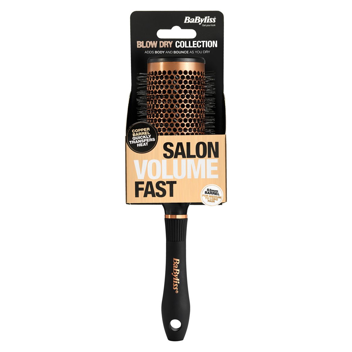 Babyliss Copper Large Thermal Brush 53Mm