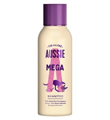 Aussie Mega Mini Shampoo For Everyday Cleaning 90ml