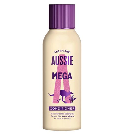Aussie Mega Hair Conditioner 90ml For Everyday Conditioning