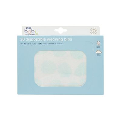 Boots Baby 20 Disposable Weaning Bibs