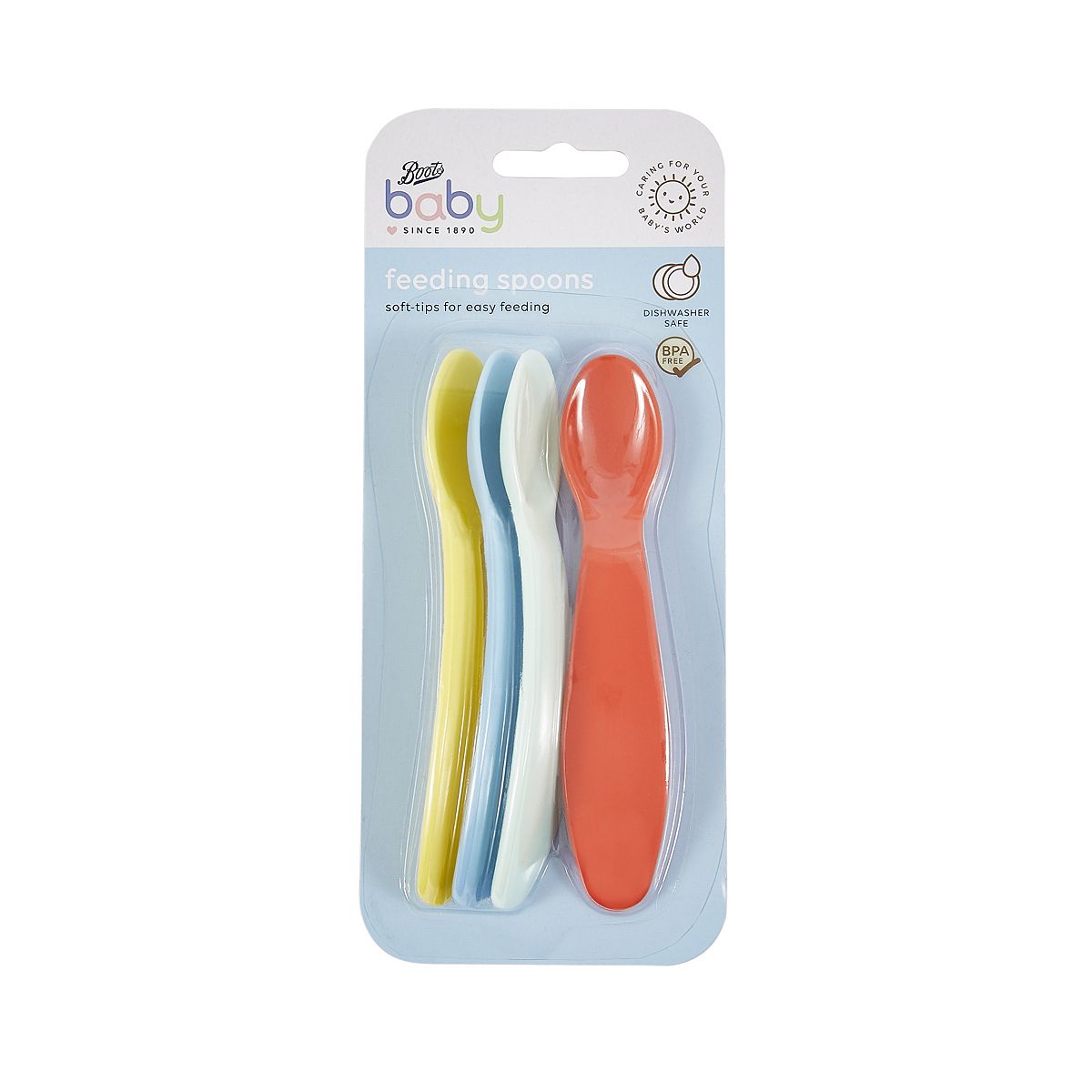   Baby Plastic Feeding Spoons