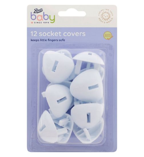 Boots Baby Plug Socket Covers - 12 pack