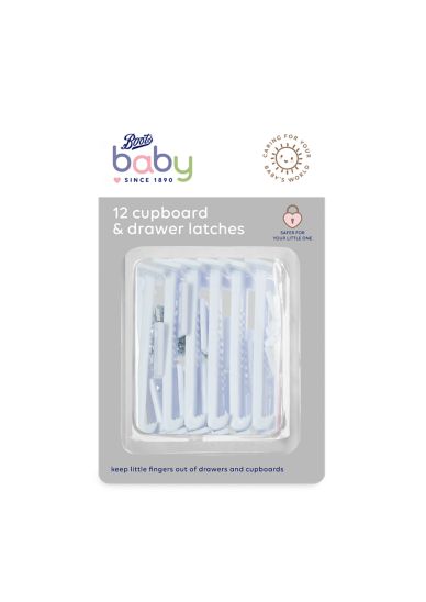 Boots Baby Cupboard Latches 12 pack