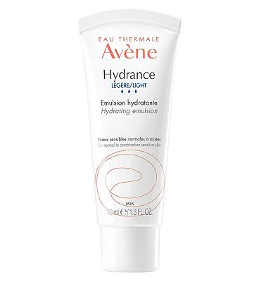 avne hydrance light hydrating emulsion moisturiser for dehydrated skin 40ml