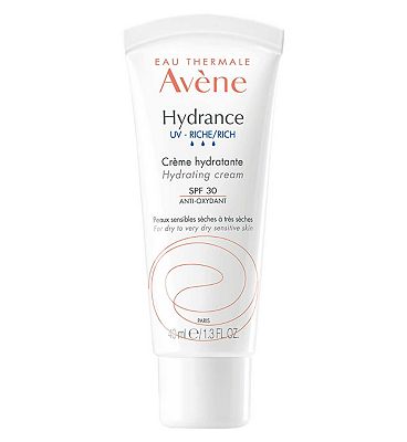Avne Hydrance Rich-UV Hydrating Cream SPF30 Moisturiser for Dehydrated Skin 40ml