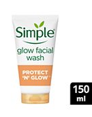 Simple Protect 'N' Glow Clay Polish Cleanser Express Glow 150ml