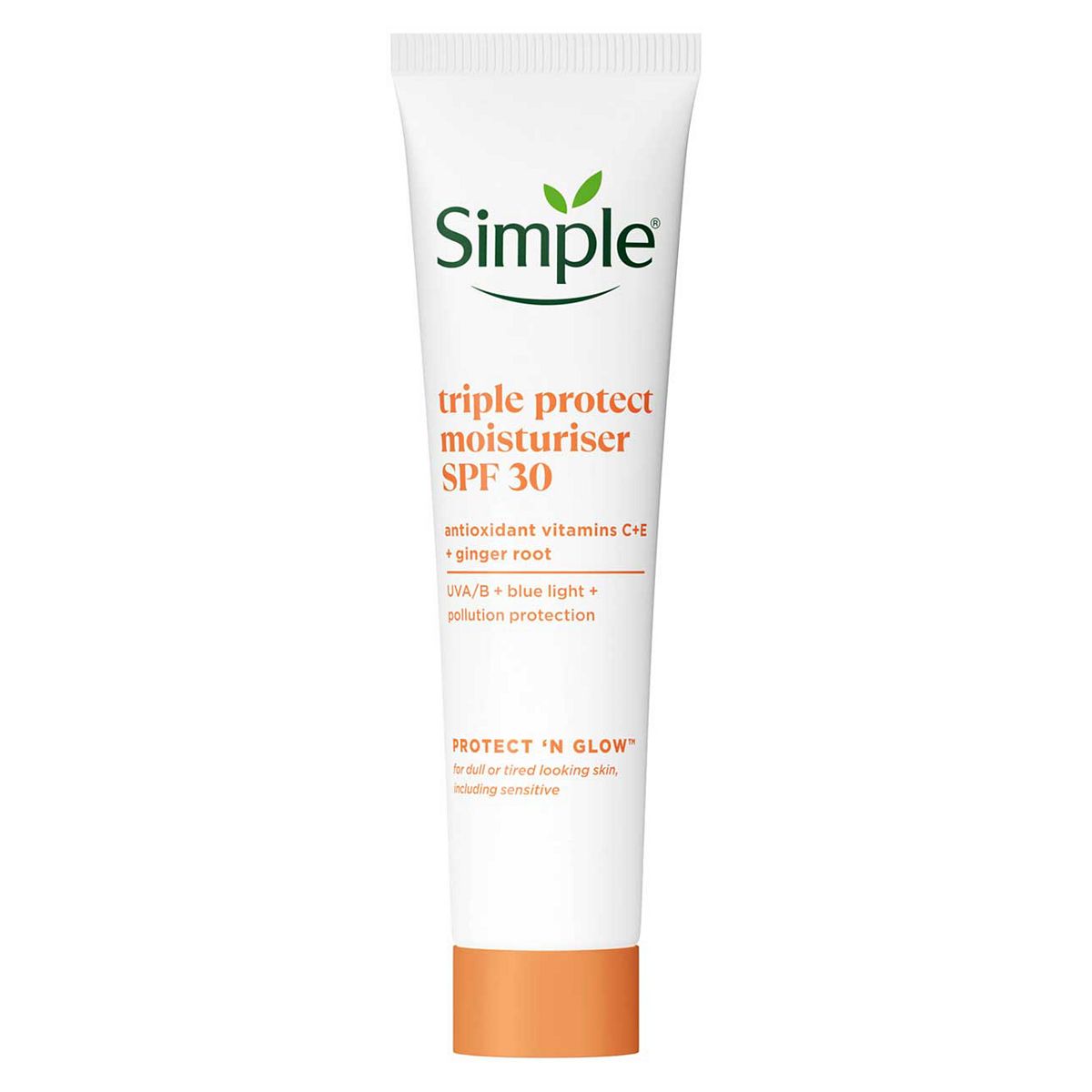 Simple Triple Protect Moisturiser Spf 30 'n' Glow 40ml