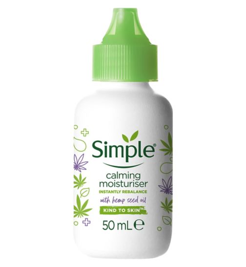 Simple Skin Cream Calming Moisturiser 50ml