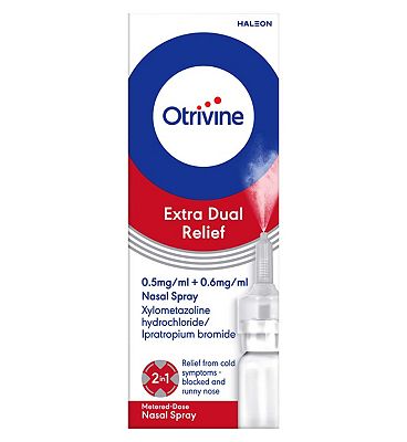 Otrivine Extra Dual Relief Nasal Spray - 10ml