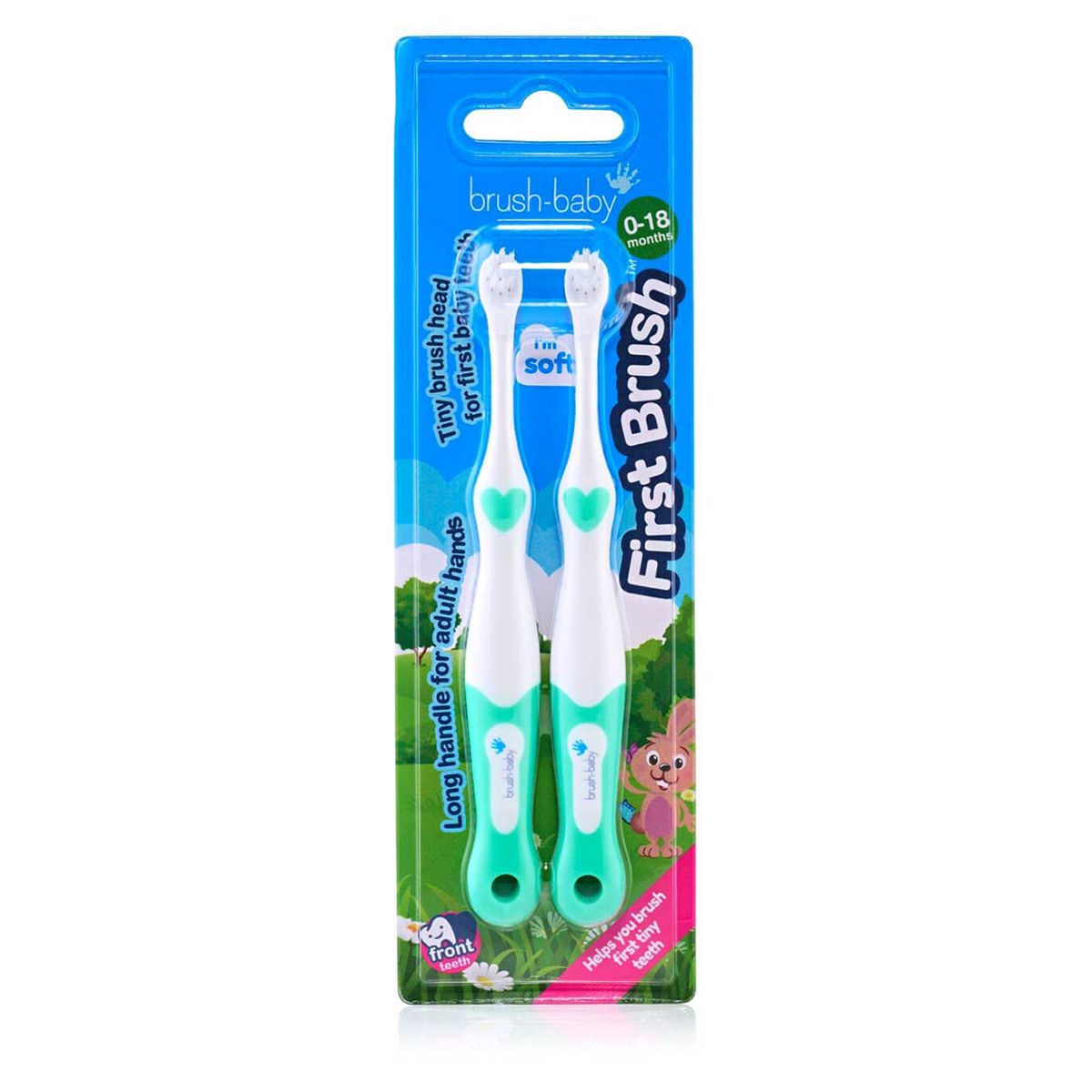 Brush Baby Brush-Baby First Brush 2 Pack