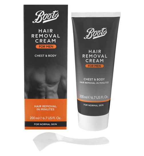 Boosts Hair Removal Cream for Men's Chest and Body