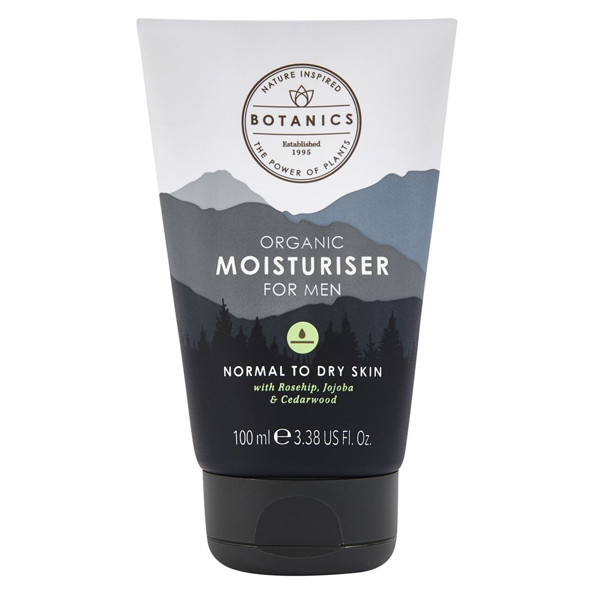 Botanics For Men Organic Moisturiser 100ml