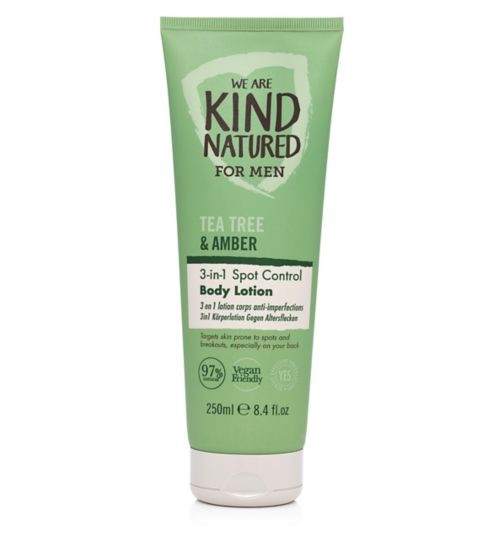 Kind Natured Mens 3in1 Spot Control Body Lotion 250ml
