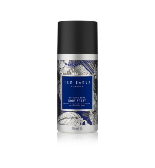 Ted Baker Body Spray Sterling Blue 150ml - Boots