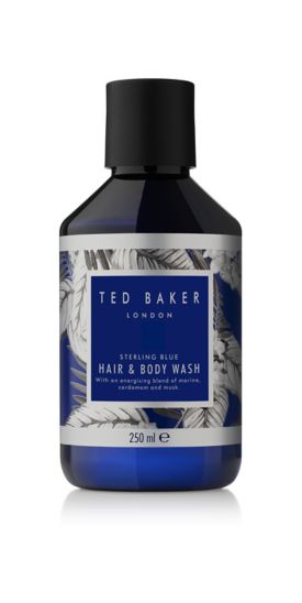Ted Baker Hair And Body Wash Sterling Blue 250ml