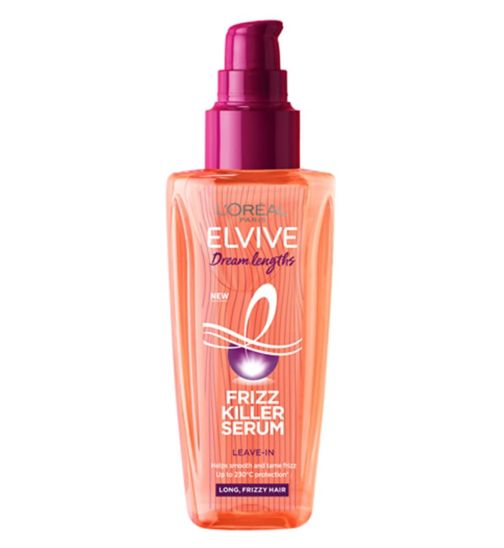 L'Oreal Paris Elvive Dream Lengths Frizz Killer Leave-In Serum for Long, Frizzy Hair 100ml