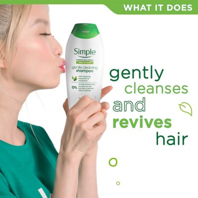 Simple Kind to Hair Gentle Cleansing Shampoo with vitamin B5, chamomile oil & glycerin 400ml (5)