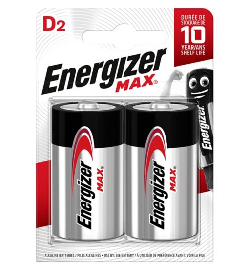 Energizer Max D 2s