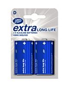 Boots extra lasting batteries D 2s
