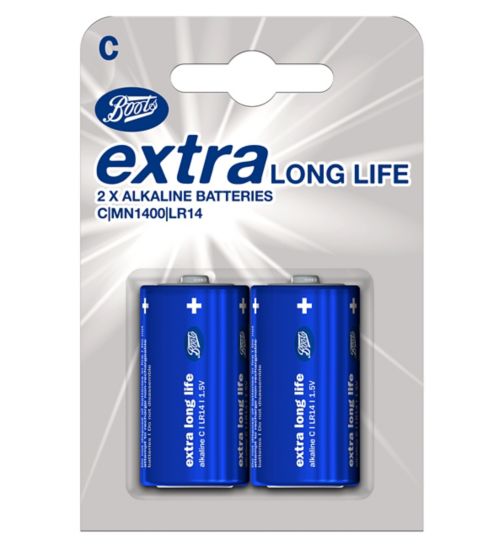 Boots extra lasting batteries C 2s