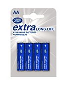 Boots extra lasting batteries AA 4s