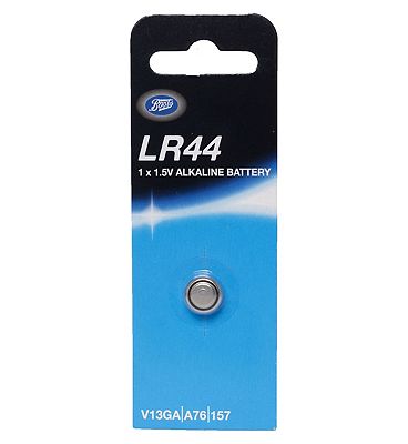 Boots alkaline battery LR44 1.5V