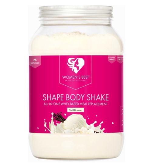 Womens Best Shape Body Shake Vanilla Powder - 750g