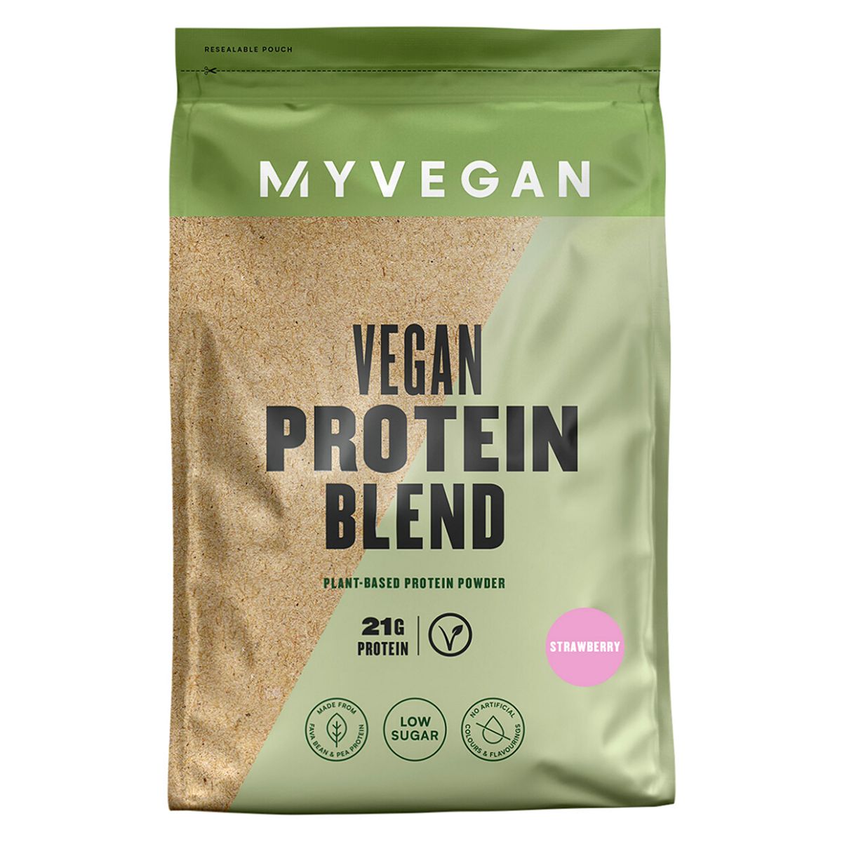 Myvegan Protein Powder Strawberry - 500G