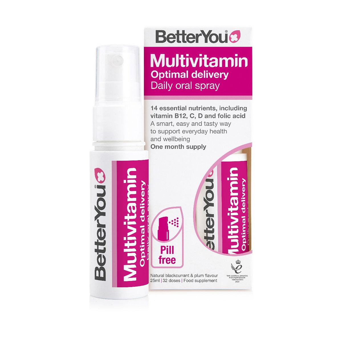 BetterYou Daily Multi Vitamin Oral Spray 25 ml