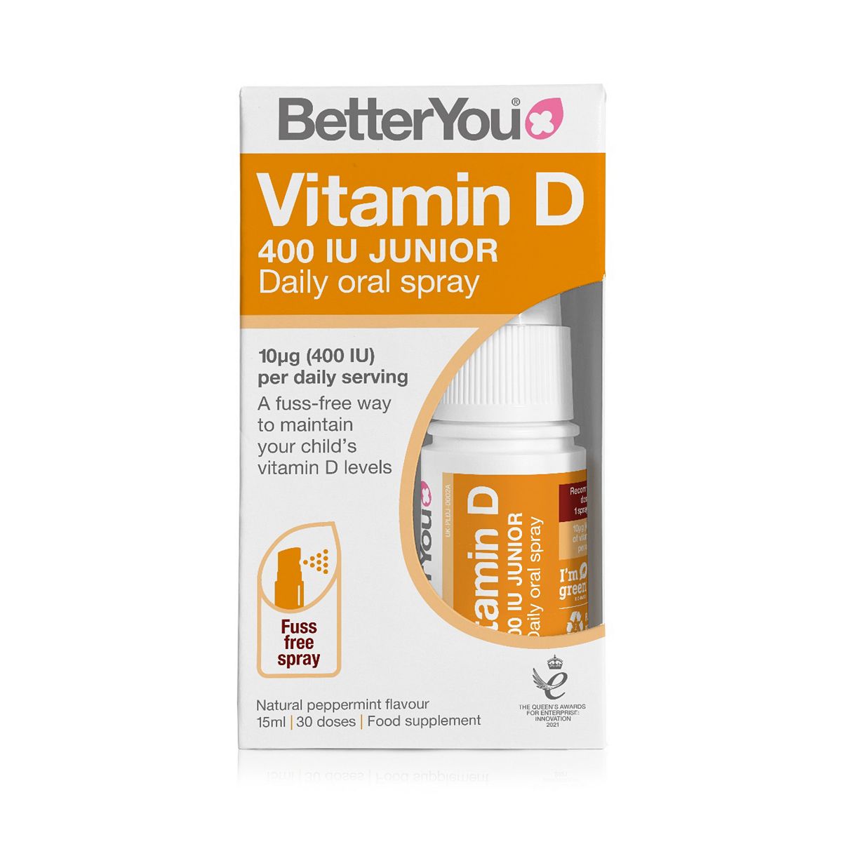 Betteryou Dluxjunior Vitamin D Oral Spray